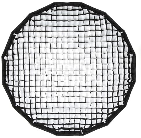 Grille en nid d'abeille parabolique profonde de 90 cm 120 cm for QR-P70/QR-P90/QR-P120 P90L P90H P120L P120H(For 120cm Softbox)