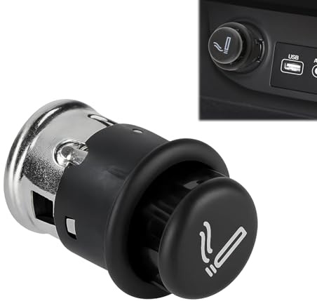 Ebksqs 12V Zigarettenanzünder Stecker - Universeller Ersatzstecker Für Fahrzeuge, Boote, ATV