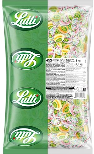 Lutti L’Arlequin Cocktail, Sans Gluten et Végétarien, 2,91 kg