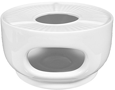 Stövchen 14 cm Rondo White Uni 00007 2 Stück von Seltmann Weiden