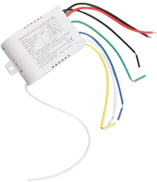 Transmisor Receptor de Luz de Pared, Distancia de 15 Metros ON Off 220V Interruptor de Control Remoto Digital Manual para Taller para Luz para el Hogar