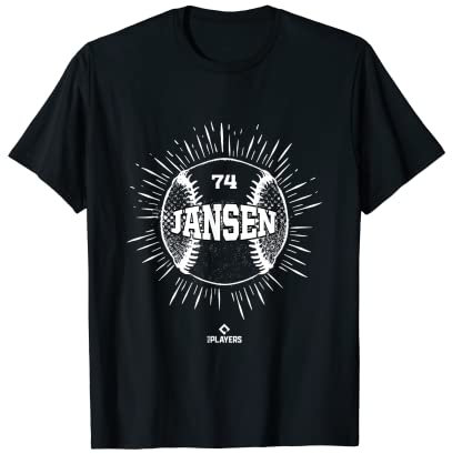 Kenley Jansen Baseball MLBPA Los Angeles Baseball Player T-Shirt