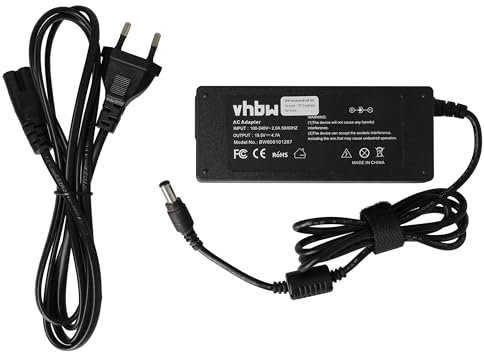 vhbw alimentatore compatibile con Sony Vaio VGN-SZ94US notebook, 91 W