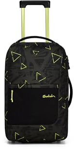 Satch Flow S Trolley Koffer Handgepäck 35 l 54x32x23 cm oder Koffer groß 55 l 65x37x29 cm, inkl. Wäschebeutel, Reisegepäck