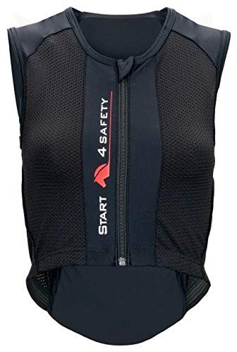 Start EffectFlex Rückenprotektor Reiten – Sicherheitsweste für Pferdesport, Wirbelsäulenschutz und Schutzkleidung, Optimaler Komfort und Flexibilität, Sicherheitsausrüstung für Jeden Reiter - S