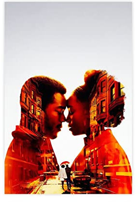 HDTS Poster Movie If Beale Street Could Talk sur toile pour chambre à coucher, paysage sportif, décoration de bureau, cadeau sans cadre : 50 x 75 cm