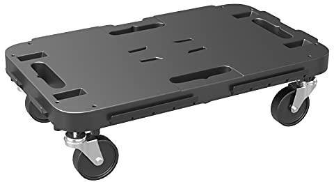 COSTWAY Möbel Transportroller, Möbelroller mit Verriegelungsdesign & 4 Universalräder, Rollbrett mit Einer Tragfähigkeit von 300 kg (48 x 28,5 x 12 cm)