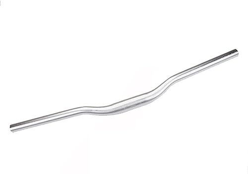 Swallow MTB-styre 31,8 mm MTB-styre 620 mm Aluminium Riser högre 35 mm Swallow-styre (Color : Silver)