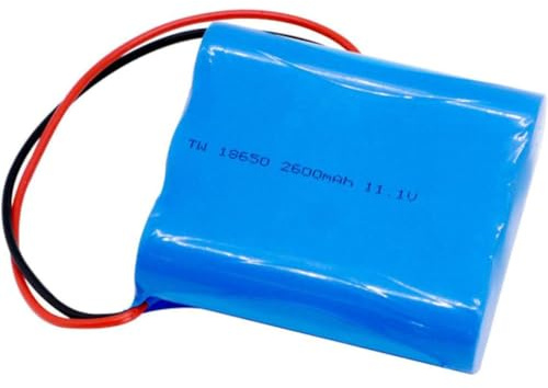 BaYte Paquete de batería de Iones de Litio 18650, batería Recargable 3S1P de 11,1 V, 2600mAh, con protección IC para Herramientas eléctricas