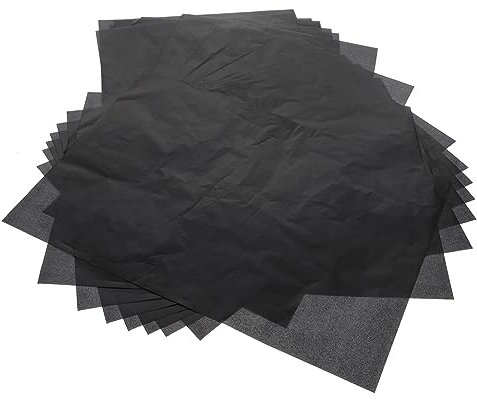 HOODANCOS 25 Blätter Transparentpapier Graphit-kohlepapier Zeichenpapier Durchschlagpapier Kohletransferpapier Transparentpapier Für Kunst Und Handwerk Papiermaterial
