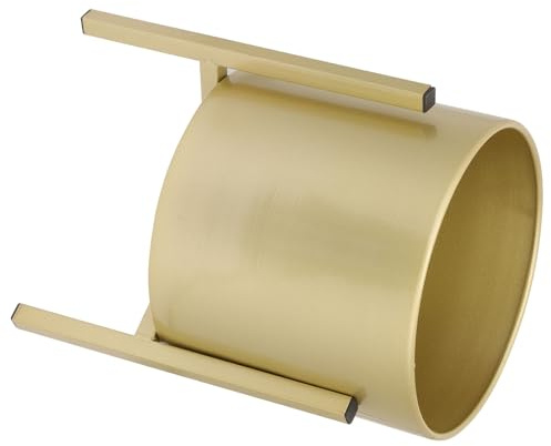 Yardwe Support à Plantes Doré en Fer Nordique pour Intérieur Et Balcon, Jardinière Élévatrice De 27 Cm, Pot De Fleurs sur Pied Design Minimaliste, Support Décoratif Pratique Et Stable
