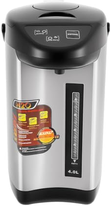 4L Heißwasserspender 750W Elektrischer Wasserkocher, Thermokanne | Teekocher Thermopot, Wasserspender mit Temperaturhaltung 92-95°C für Tee und Glühwein, für Schule, Zuhause, Büro, Hotel