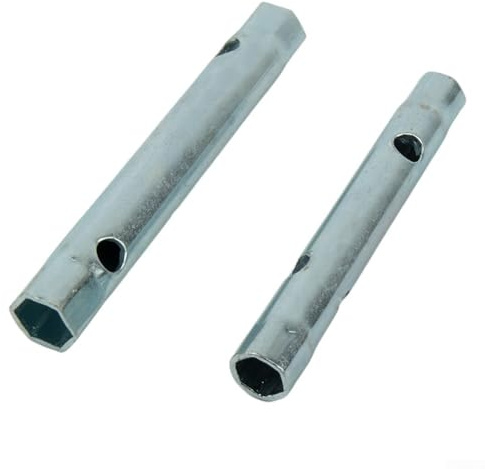6-teiliges metrisches Rohrsteckschlüssel-Set, 817 mm, doppelseitiger Rohrschlüssel, Steckschlüssel für Reparatur- und Sanitäraufgaben