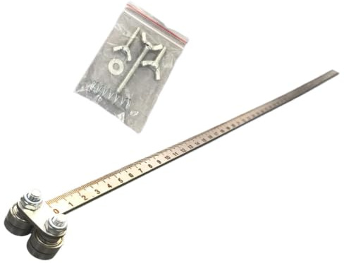Kreissägen-Führungsschiene – Edelstahl 19,69 Zoll | Plasmaschneider-Rollenführungsrad, Circinus-Rollen-Messkompass | Drechseln, Maschinenbau, Bau, Fertigung, Motor