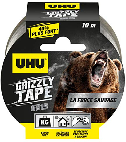 UHU Grizzly Tape - Ruban Adhésif De Réparation Universel Et Waterproof
