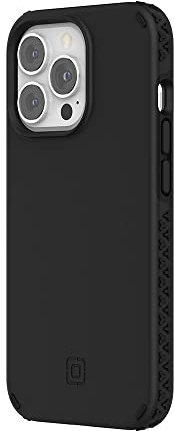 Incipio Grip Series Case for iPhone 13 Pro (6.1), Multi-Directional Grip, 14 ft (4.3m) Drop Protection - Black (IPH-1965-BLK)
