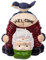 Aopek Garden Gnomes Outdoor Funny Welcome Gnomes Statue Garden Gnome Figurine for Lawn Patio Yard Decoration Christmas Gifts