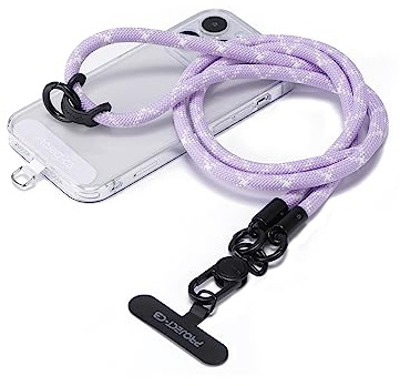 project-cb Phone Lanyard×1,Phone Tether Tab×2, Crossbody Cell Phone Lanyard,Rope Lanyard,Universal Adjustable Phone Strap