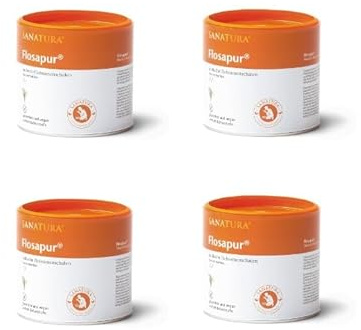 Natura Sanatura Flosapur Indische Flohsamenschalen, 4x300g