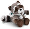 NICI Kuscheltier Waschbär Lenno mit Kaputze 25cm grau - Stofftier aus weichem Plüsch, niedliches Plüschtier zum Kuscheln und Spielen, für Kinder & Erwachsene, tolle Geschenkidee - 61284