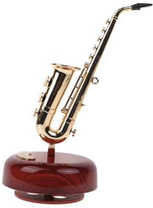 BIUDECO Vintage Musik Box Mit Handkurbel Retro Dekorativer Tischschmuck Für Zuhause Als Zu Feiertagen Und Besonderen Anlässen Nostalgische