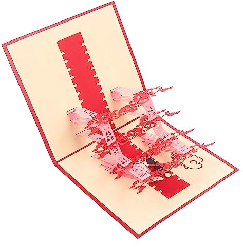 SHINEOFI 1Stk Einladungskarte hochzeitskarte wedding card Hochzeitsgeschenk hichzeitskarte Hochzeitsgrußkarte Grußkarte zur Hochzeit Einladungen zur Verlobung Grußkarten Gruß zur Hochzeit