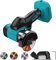 3 Inch Cut Off Tool for 18V Battery, 3 in 1 Tile Cutter 19500RPM, 3 Saw 3” Blades for Metal, Wood, Tile and Plastic, Removable Dust Cover, Tools Only