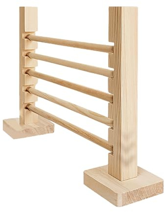 Arroopu Kaninchen Sport Hindernis | Agility-Spielzeug Für Kleintiere,Höhenverstellbares Übungsspielzeug für Kleintiere zur Käfig- und Gehegebereicherung