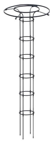 para plantas de escalada - Soporte vertical para plantas de interior, estructura de metal vertical | En forma de paraguas para flores y plantas trepadoras, paraguas para