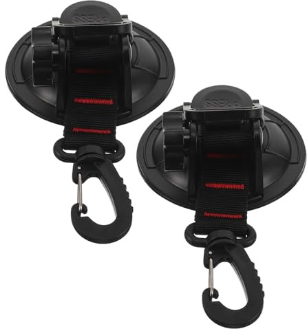 ABOOFAN Ganci a Ventosa Potenti 9 CM Set da 2 Pezzi con Montaggio a Pressione per Cucina e Bagno Supporto a Ventosa Resistente per Appendere Utensili e Accessori in Casa e All’Aperto