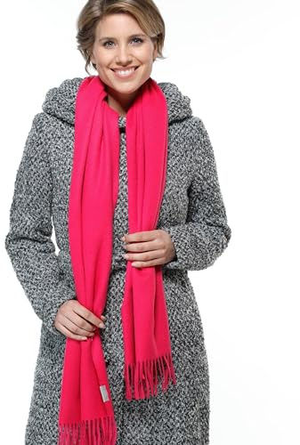 FRAAS Kaschmir Schal 42 x 190 cm - Stola aus 100% reinem Kaschmir für Damen - einfarbige Stola - Wärmend und Hautfreundlich