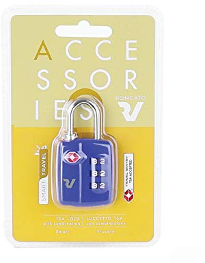 RONCATO SMART TRAVEL Lucchetto tsa c/combinazione - Blu