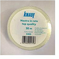 Knauf NASTRO IN RETE COPRIGIUNTI PER CARTONGESSO mt 20 5403