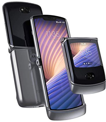 Motorola Razr 5G | Unlocked | Made for US 8/256GB | 48MP Camera | 2020 | Liquid Mercury