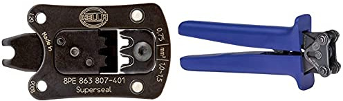 HELLA 8PE 863 807-401 „Heavy Duty“ Werkzeugsystem, Werkzeugkopf SUPERSEAL & 8PE 863 807-051 „Heavy Duty“ Werkzeugsystem, Werkzeuggriff Crimpzange