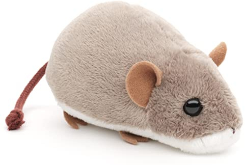 Uni-Toys - Maus Plushie - 14 cm (Länge) - Plüsch-Nagetier - Plüschtier, Kuscheltier
