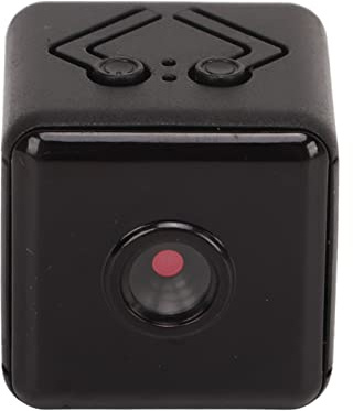 Mini Cámara Inalámbrica 1080p Visión Nocturna Detección de Movimiento Grabación en Bucle Pequeña Cámara WiFi para Interiores y Exteriores