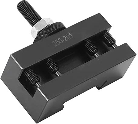 Res Post Tool Post Holder CNC Fast Change Turning Facing Replace Assembly Tool Lathe 250?201 Compatible with Lathe Machines - Set Includes Repair Tool Kit for CNC Precision Work