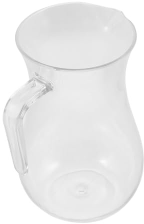 FONDOTIN Plastic Wine Dispenser Handle Wine Pitcher for Events for Serving Juice Cold Water Beverage Jug Material