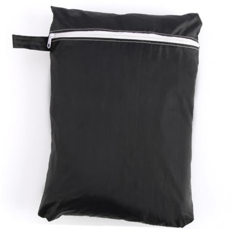 SOIMISS Housse de Barbecue Imperméable et Protection Solaire pour Four de Pique- Facile à Installer avec Cordons de Serrage et Clips de Fixation