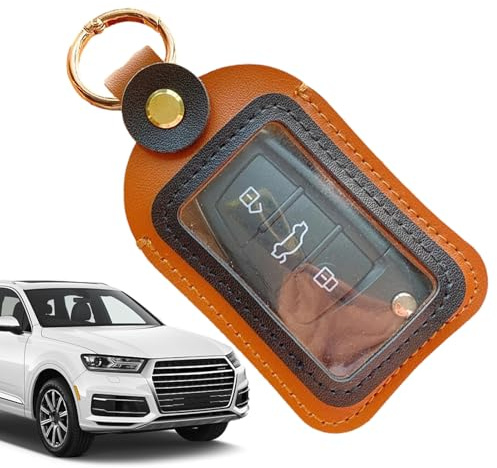 Funda para llaves de coche, bolsa organizadora de llaves fácil de transportar con cremallera, llavero compacto antipérdida, ideal para llaves, tarjetas, hogar, organización de bolsas y uso diario
