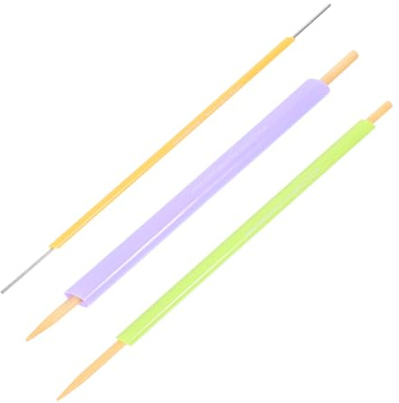 ORFOFE Sewing Tool Set to Enhance Sewing Productivity Quick Turn Fabric Tube Turner 6pcs with Ball Point for Rapid Fabric Tube Turning and Knitting Accessories for Home Use