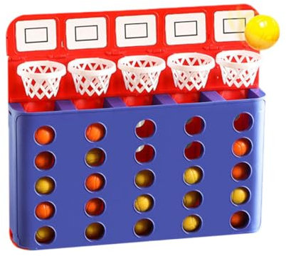 Milisten Basketball Spielzeug Satz für Kinder Pädagogisches Eltern Kind Ballspielzeug Leicht zu Reinigen für Outdoor Aktivitäten Geeignet