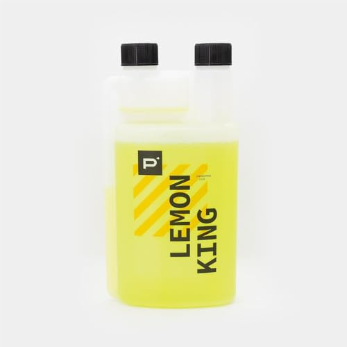 P4 CARE Lemon King – Autoshampoo für Handwäsche, Autowaschmittel, pH-neutral & lackschonend, Auto Reiniger, Mit frischem Zitronenduft