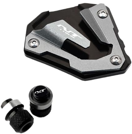 Seitenständer Platte Für NT1100 NT 1100 Nt1100 2022 2023 Motorrad Zubehör CNC Ständer Fuß Seite Stehen Enlarger Pad Reifen Ventil Luft Kappen