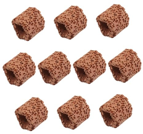 Abaodam Anneaux des Poterie en Aquatiques pour 10pcs Plantes Fixes de Support Pratique et Maintien pour Décoration Paysage Aquarium d'eau