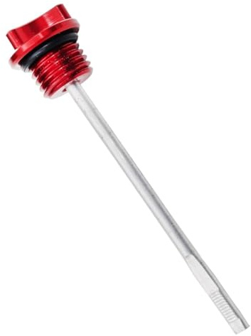 Oljemätstickor Motorcykel Universal Tillbehör Motorer Oljenivåindikator Oljenivåmätare Mätsticka För ATV(Red)