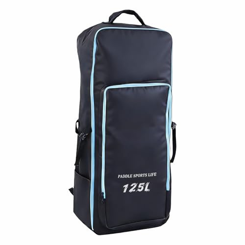Doorslay Mochila Paddle Surf, Capacidad Extra Grande Bolsas de Paddleboard, Bolsas Tabla con Ruedas Oxford, Mochila Resistente con asa y Correas Ajustables para Tabla de Surf (125L)