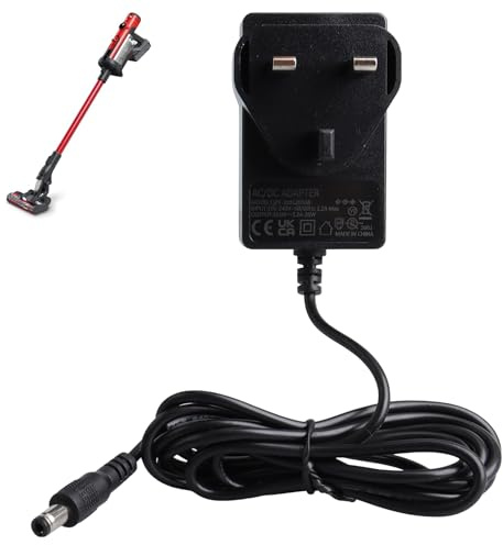 30V 1.2A Charger Accessories, Compatible With Numatic Henry Quick Hen100 Hetty NQ100 Quick Henry Quick Pet 915242 916634 915243 Cordless Vacuum Cleaner Replacement AC Power Adapter, 5.9Ft Charg Cable