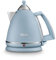 De'Longhi Argento Flora KBX3016.AZ Kettle, 360 Swivel base & cord storage, Blue